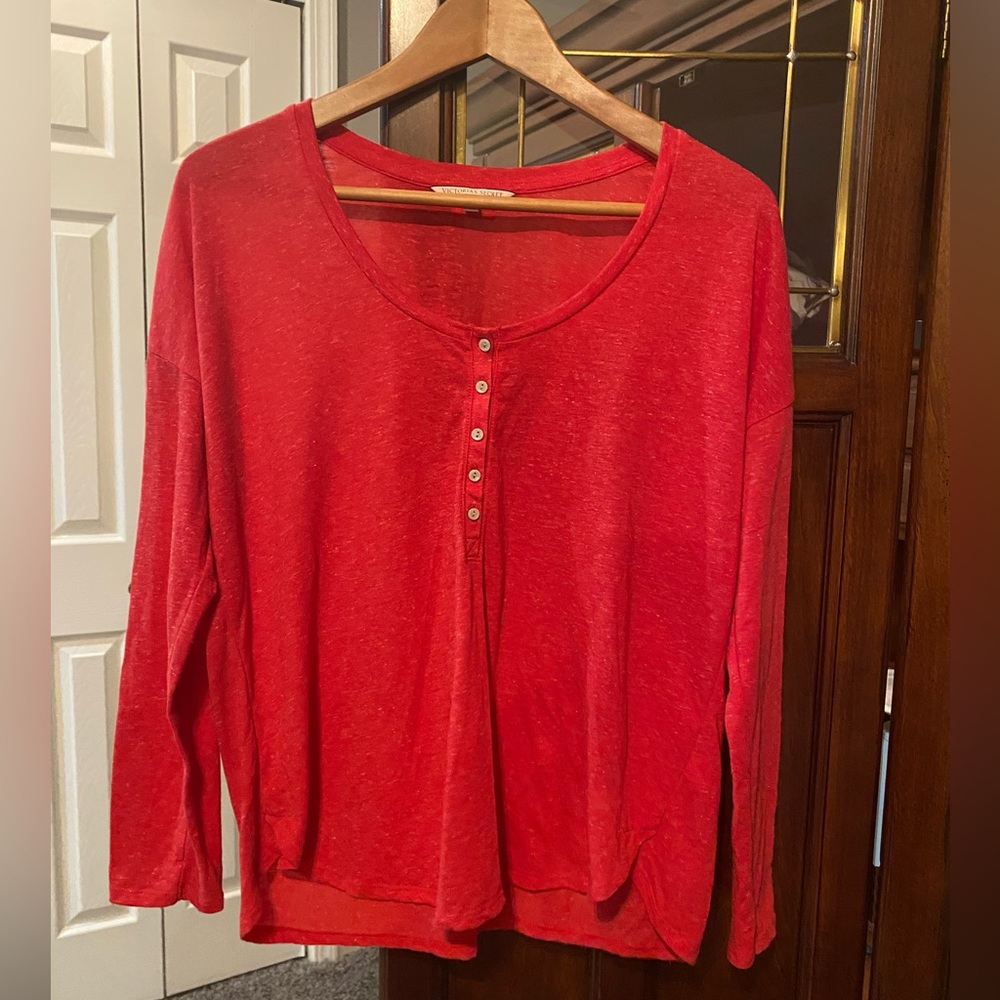 Victoria’s Secret Long Sleeve Henley